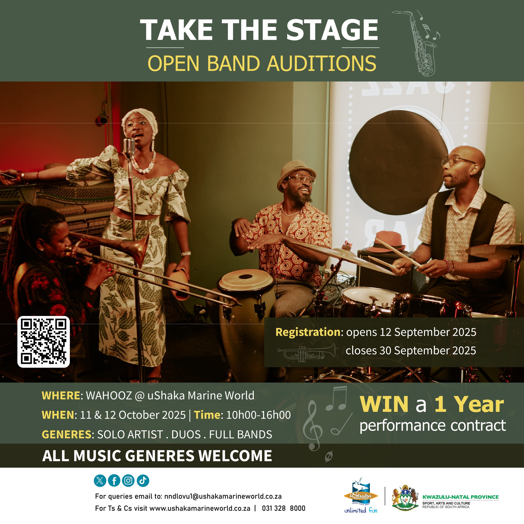 CALLING ALL BANDS & SOLO ARTISTS